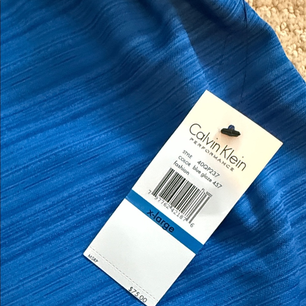 Calvin Klein Performance Blue Pullover - image 2